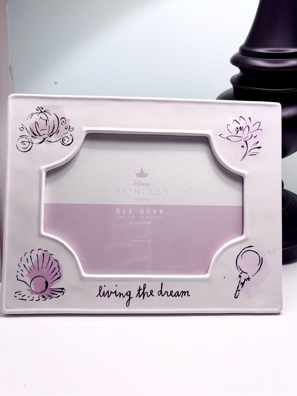 Rae Dunn/ Disney 5x7 ceramic picture frame